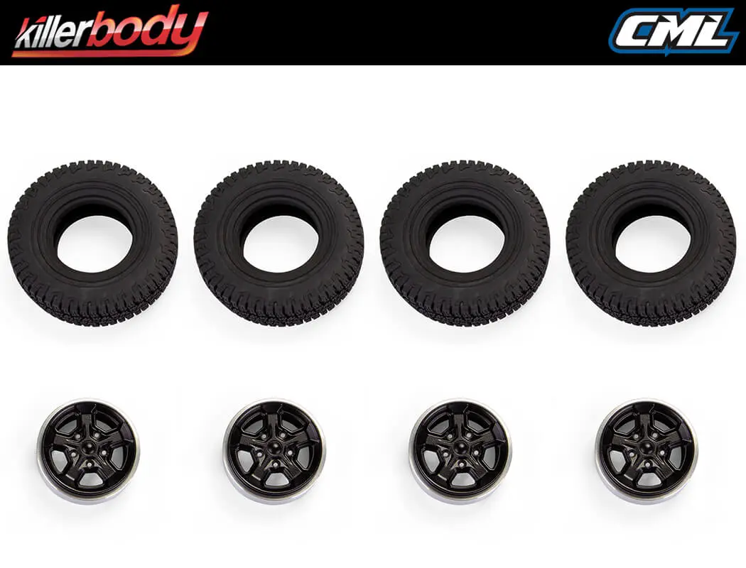 Killerbody 1.5V Mercury Kit Fits Kb48765 Jeep Rubicon Body – RC Car Kit – view 2