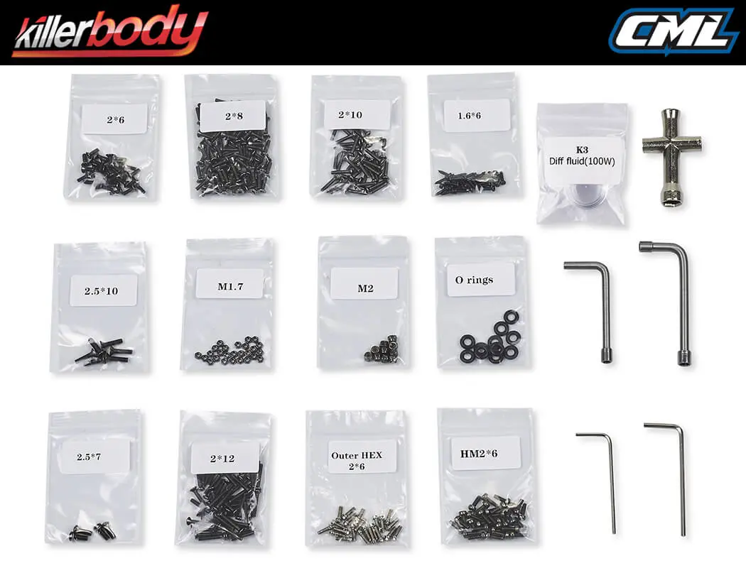 Killerbody 1.5V Mercury Kit Fits Kb48765 Jeep Rubicon Body – RC Car Kit – view 3
