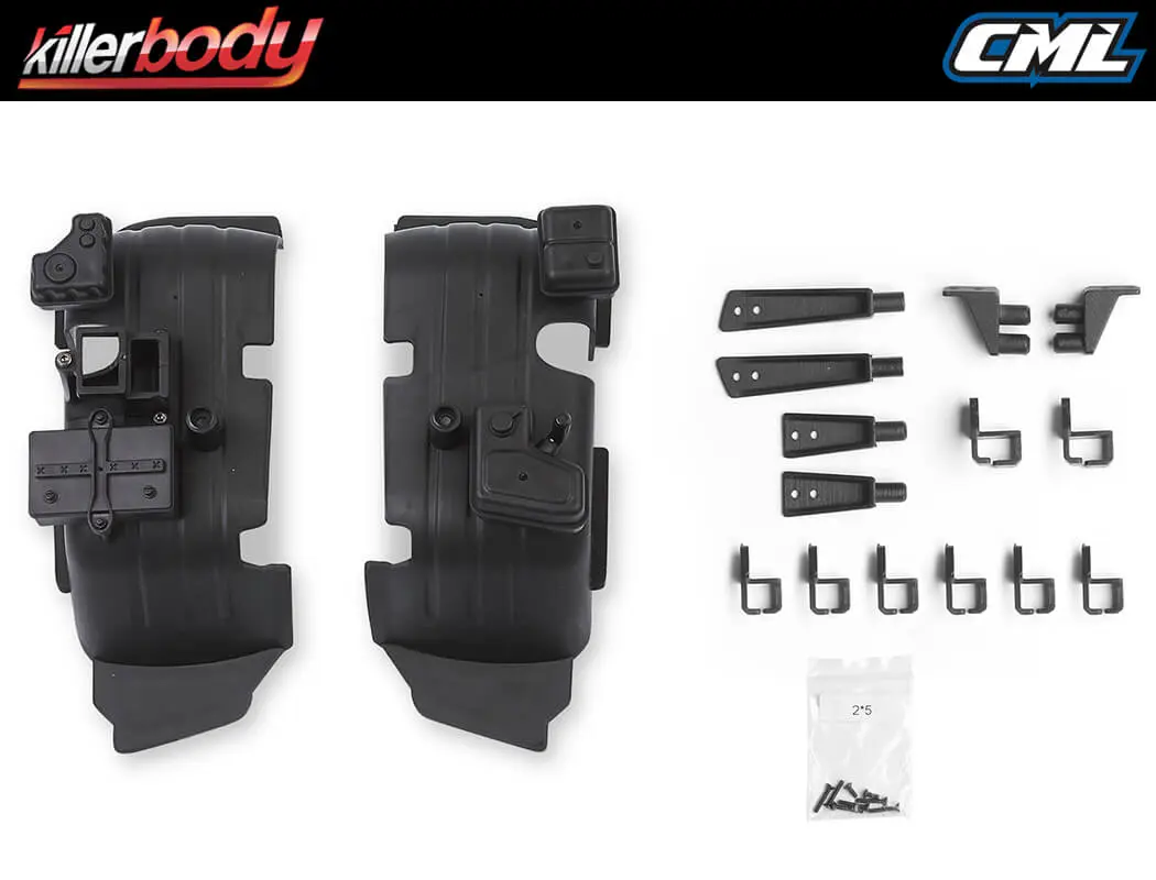 Killerbody 1.5V Mercury Kit Fits Kb48601 Toyota Lc70 Body – RC Car Kit – view 2