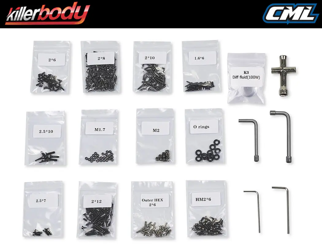 Killerbody 1.5V Mercury Kit Fits Kb48601 Toyota Lc70 Body – RC Car Kit – view 4