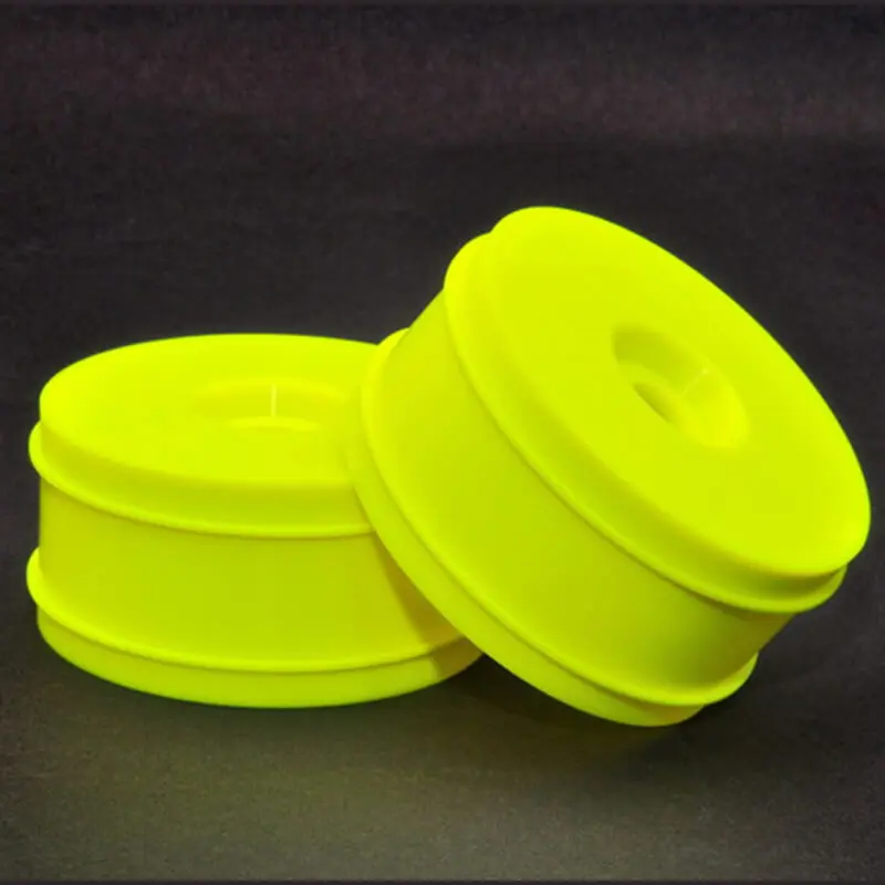 Hobao Revo Wheel 3.3" Yellow (2) for Hyper Ss,vs,tq Buggy