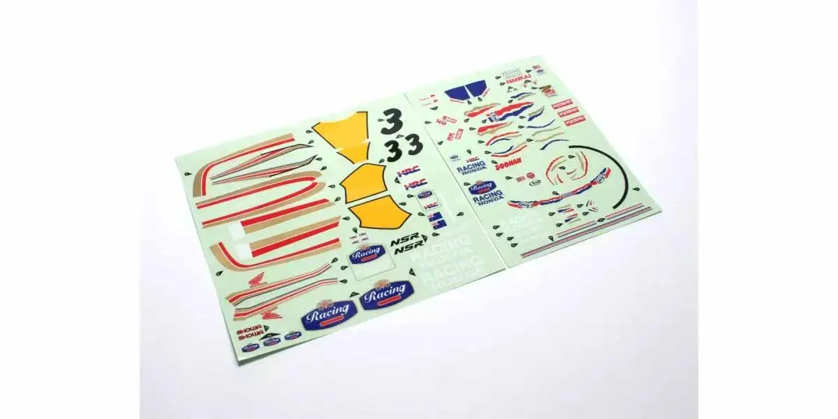 Kyosho Hanging-on Racer Honda NSR 500 Doohan Decal Sheet