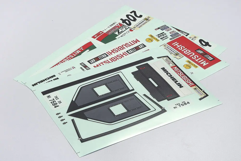 Killerbody Decal Sheet (Pajero Evo 1998 Dakar Rally) – view 2