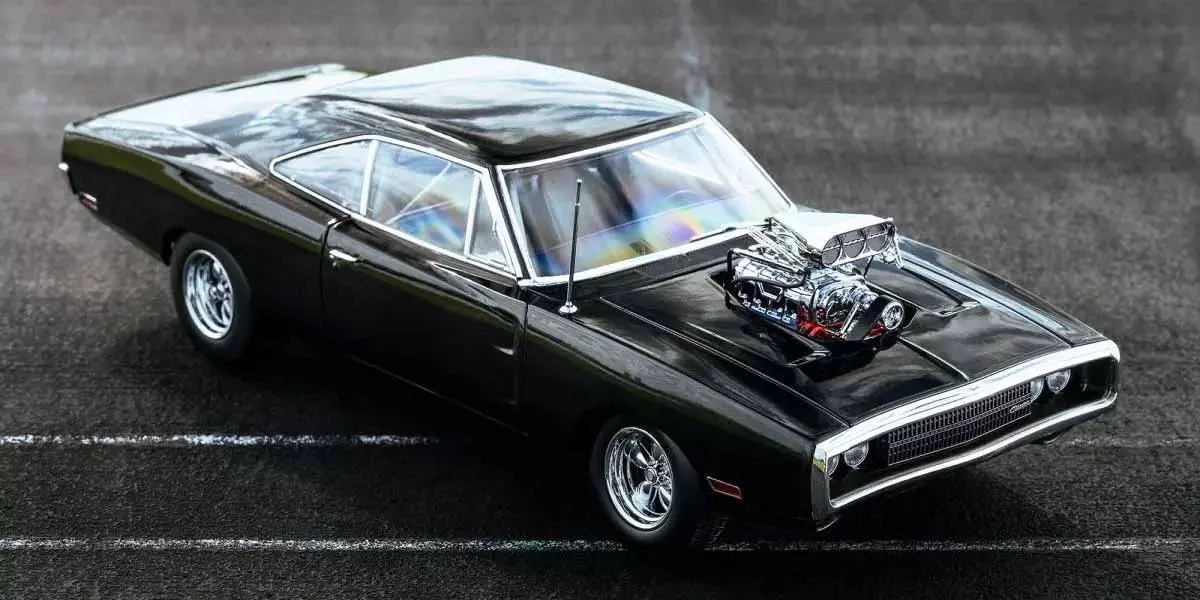 Kyosho 1:18 Dodge Charger R/T 1970 Fast &amp; Furious Black – view 4