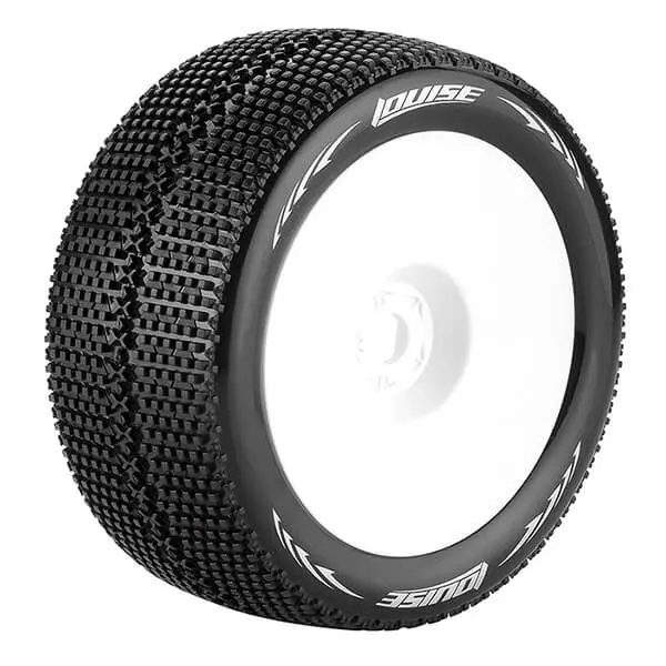 Louise Rc T-Turbo 1/8 Fr/Rr Soft 0 Offset White