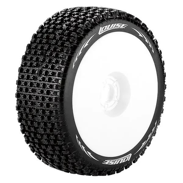 Louise Rc B-Pirate 1/8 Fr/Rr Super Soft Hex 17mm White
