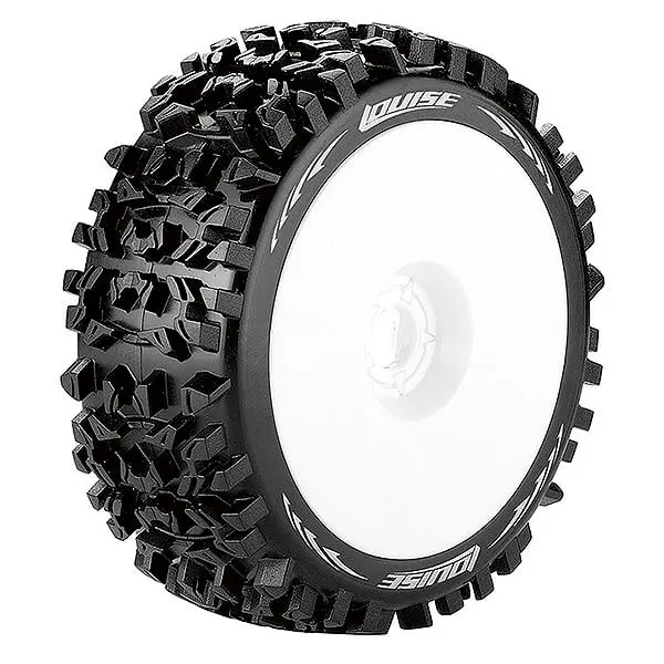 Louise Rc B-Pioneer 1/8 Fr/Rr Soft Hex 17mm White
