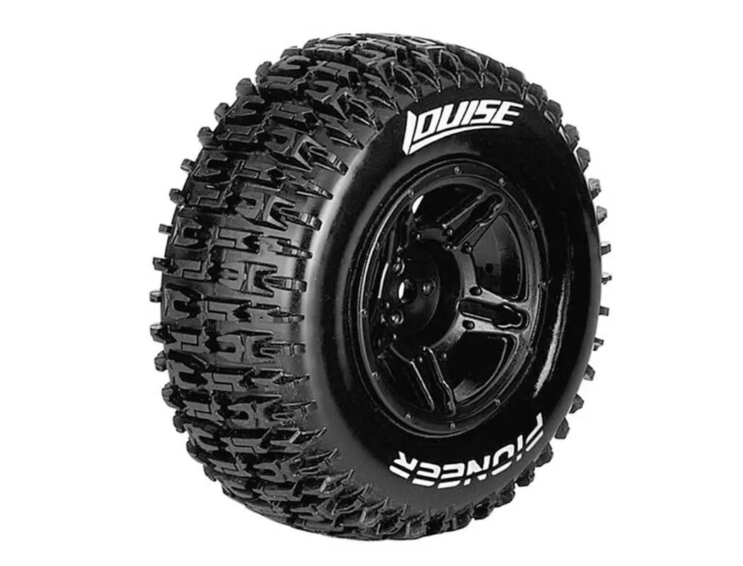 Louise Rc Sc-Pioneer 1/10 Rr Soft Slash Rr , Slash 4*4 F/R Black – view 2