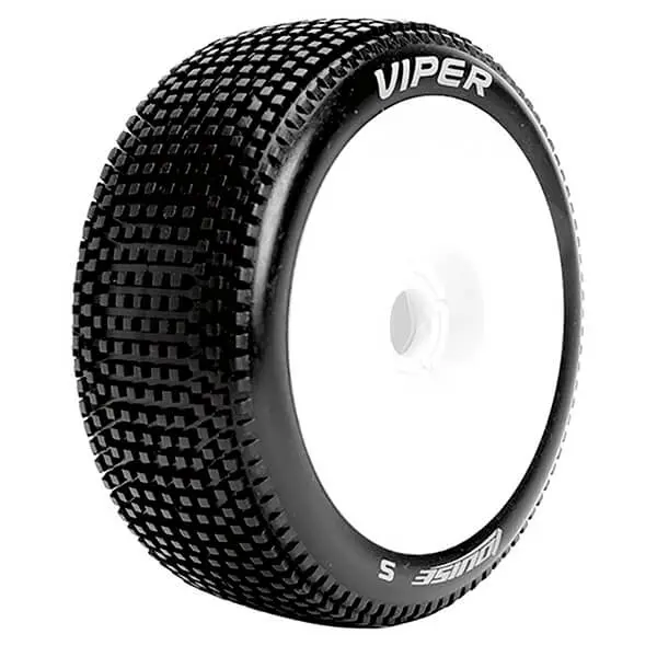 Louise Rc B-Viper 1/8 Fr/Rr Soft Hex 17mm White