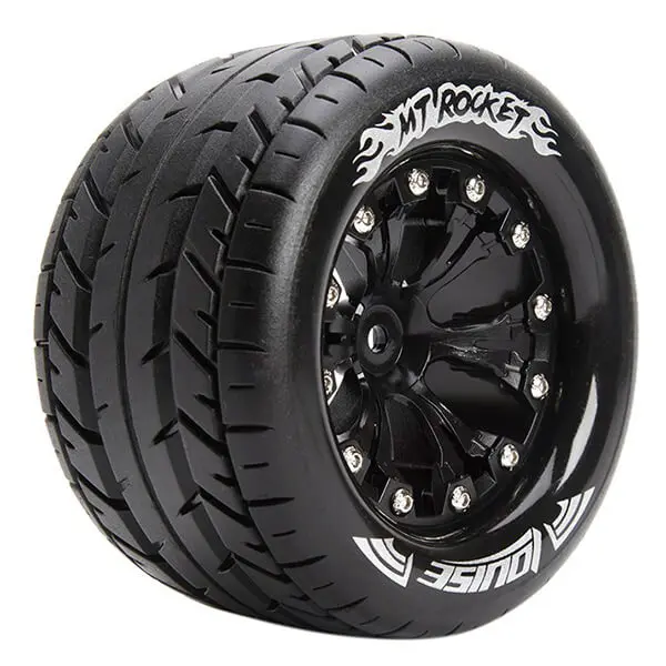 Louise Rc Mt-Rocket 1/10 Soft Bearing Black Gp Jato 2wd Fr