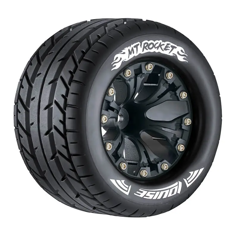 Louise Rc Mt-Rocket 1/10 Soft 1/2 Offset Black Gp Jato 2wd