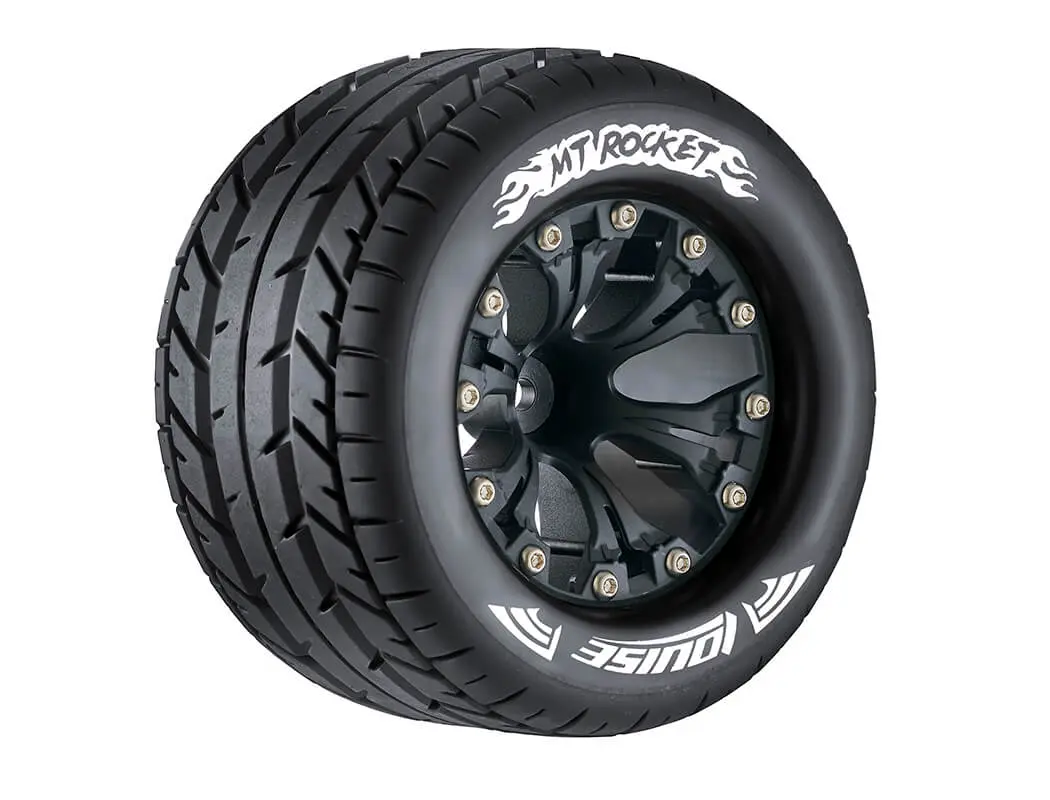 Louise Rc Mt-Rocket 1/10 Soft 1/2 Offset Black Gp Jato 2wd – view 2