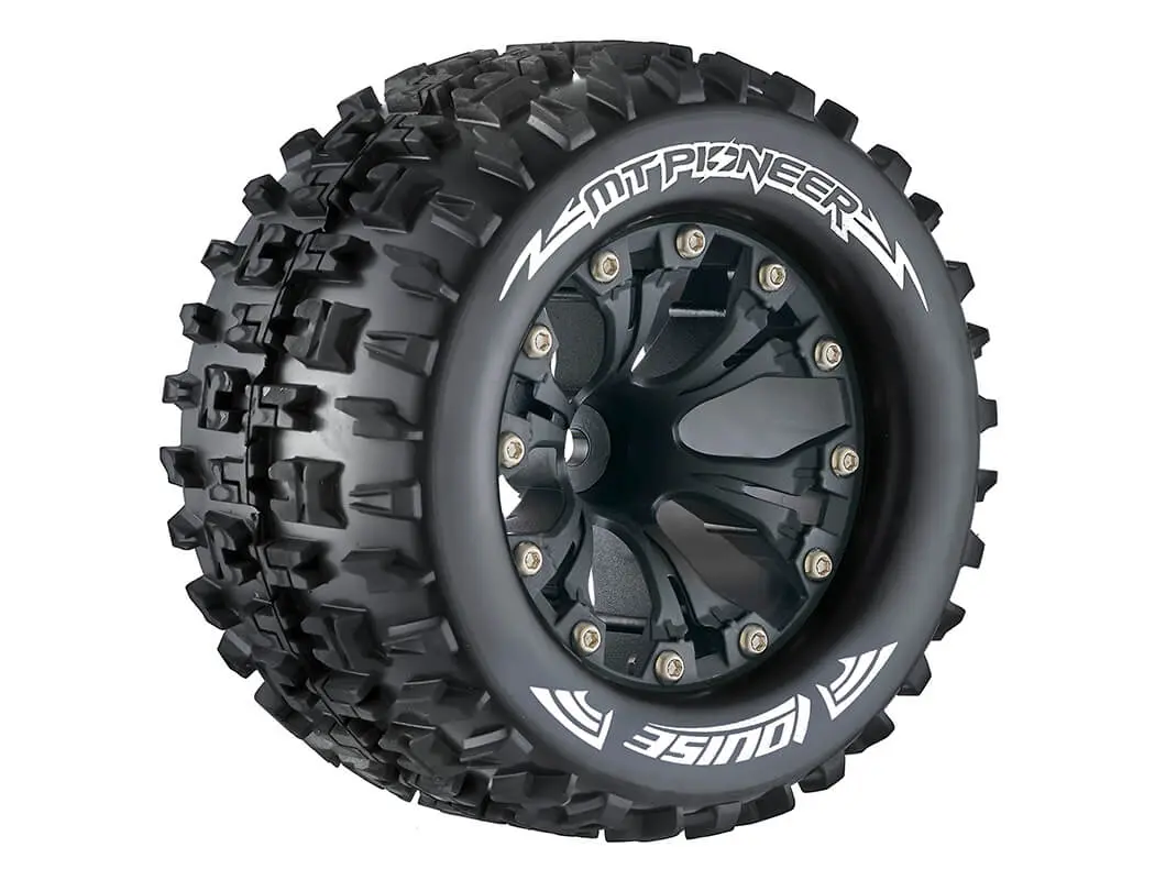 Louise Rc Mt-Pioneer 1/10 Soft 1/2 Offset Black Gp Jato 2wd – view 2