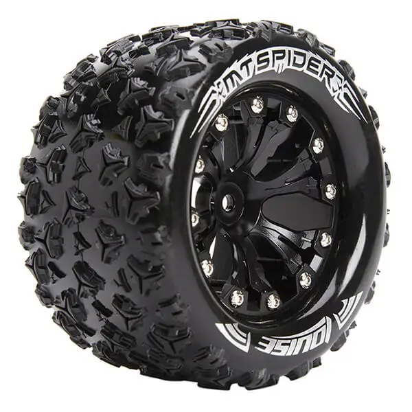 Louise Rc Mt-Spider 1/10 Soft Bearing Black Gp Jato 2wd Fr