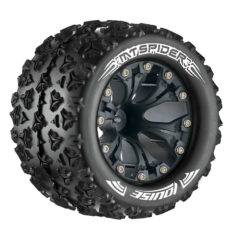 Louise Rc Mt-Spider 1/10 Soft 1/2 Offset Black Gp Jato 2wd