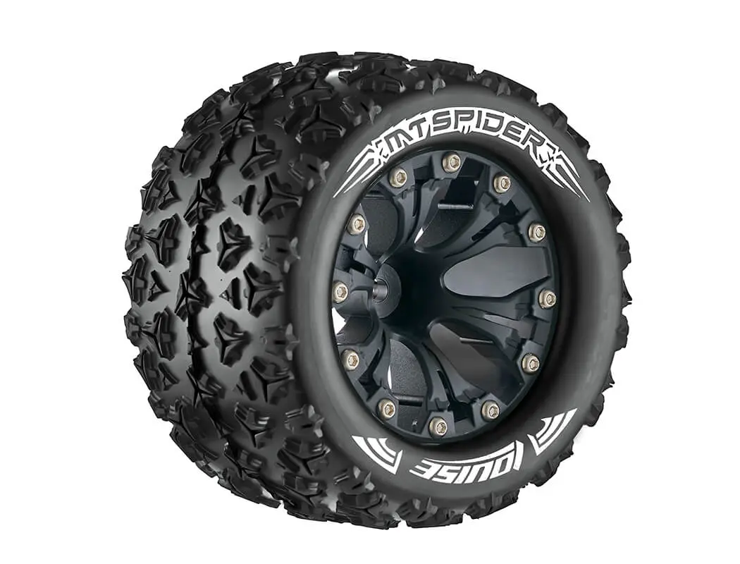 Louise Rc Mt-Spider 1/10 Soft 1/2 Offset Black Gp Jato 2wd – view 2