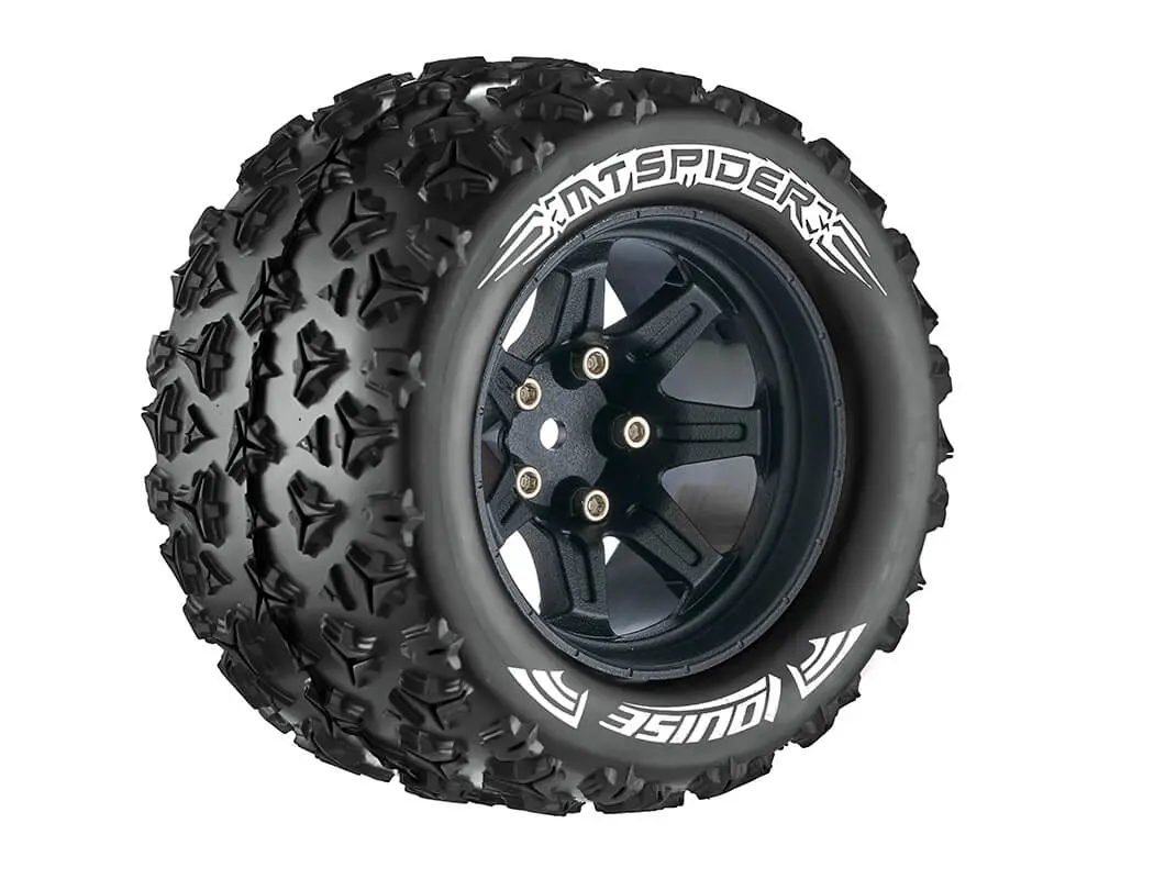 Louise Rc Mt-Spider 1/10 Soft Hex 14mm Black Arrma Granite – view 2
