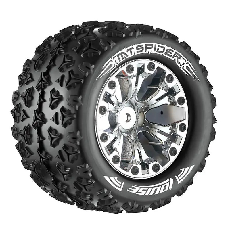 Louise Rc Mt-Spider 1/10 Soft 0 Offset Chrome Ep Stampede 2