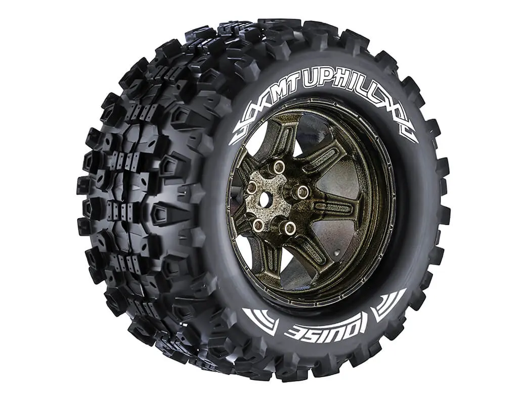 Louise Rc Mt-Uphill 1/10 Soft Hex 14mm Black Chrome Arrma G – view 2
