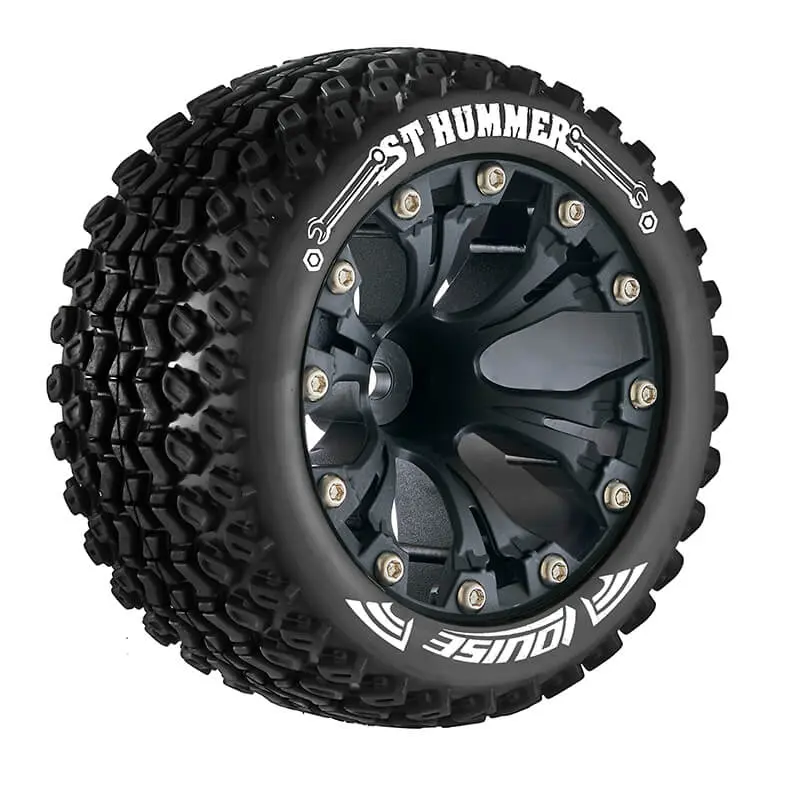 Louise Rc St-Hummer 1/10 Soft 1/2 Offset Black Gp Jato 2wd