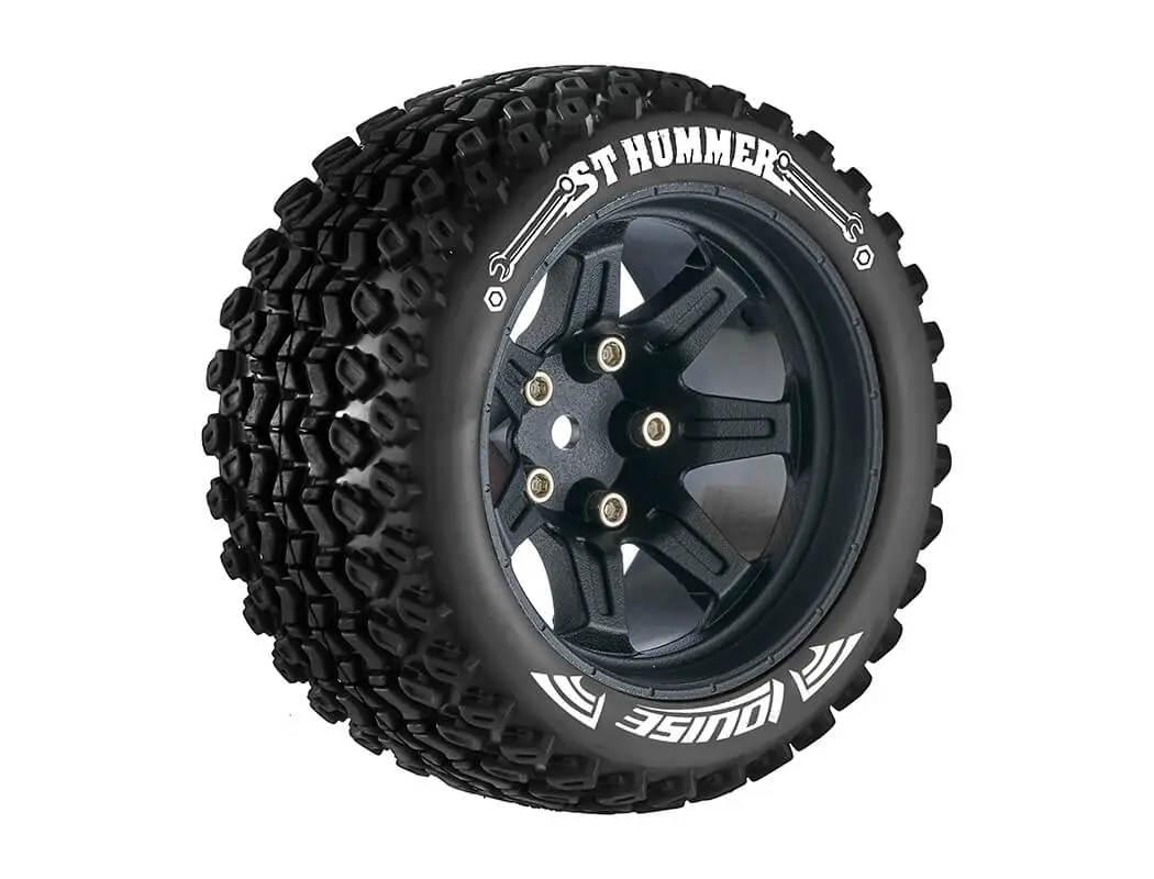 Louise Rc St-Hummer 1/10 Soft Hex 14mm Black Arrma Granite – view 2