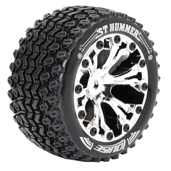 Louise Rc St-Hummer 1/10 Soft Bearing Chrome Gp Jato 2wd Fr