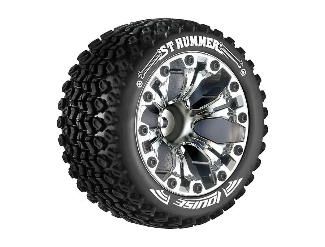 Louise Rc St-Hummer 1/10 Soft 1/2 Offset Chrome Gp Jato 2wd – view 2
