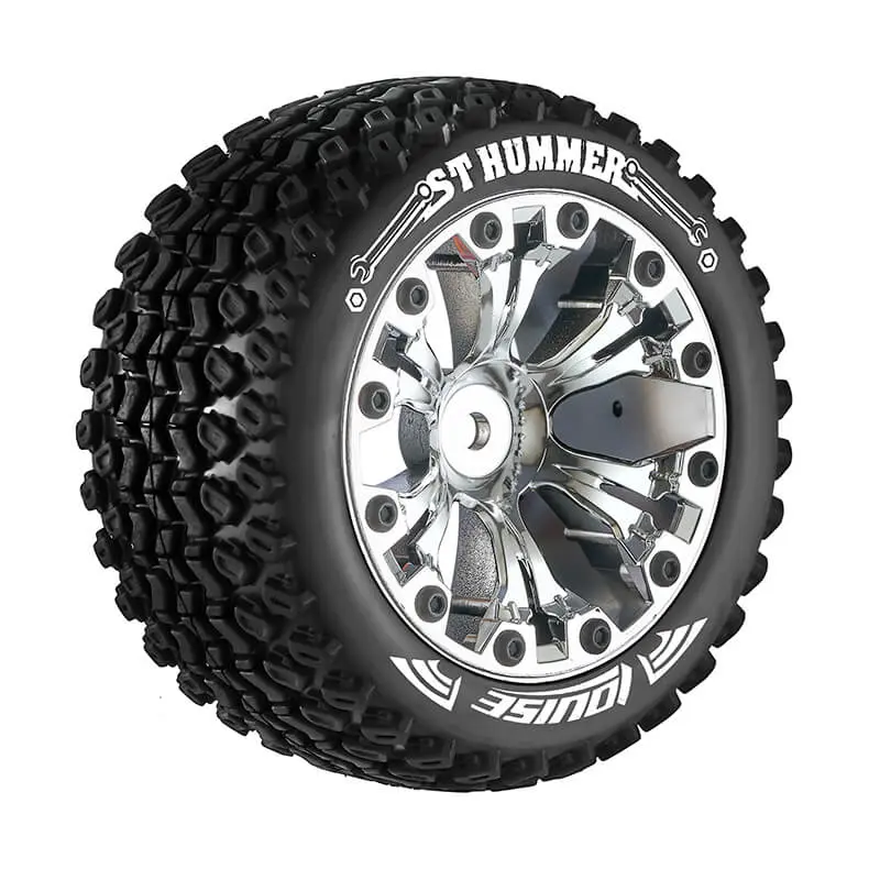 Louise Rc St-Hummer 1/10 Soft 0 Offset Chrome Ep Stampede 2