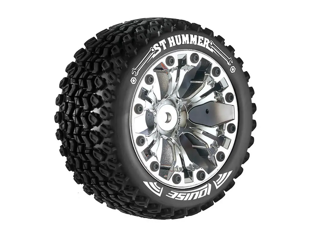 Louise Rc St-Hummer 1/10 Soft 0 Offset Chrome Ep Stampede 2 – view 2