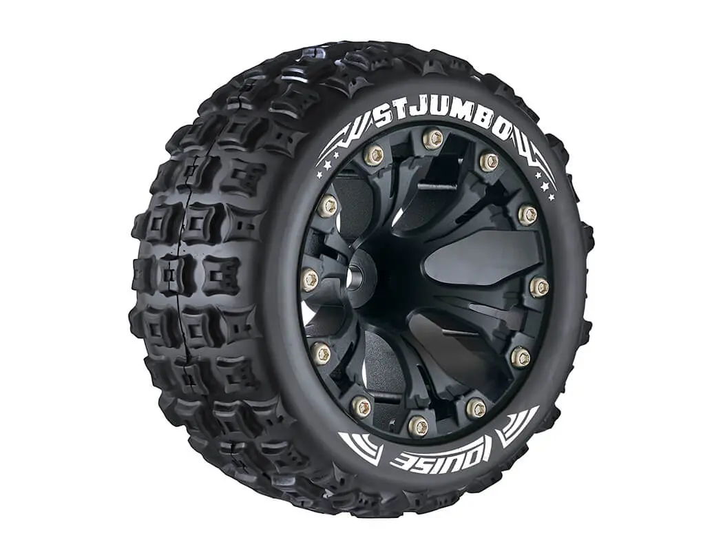 Louise Rc St-Jumbo 1/10 Soft 1/2 Offset Black Gp Jato 2wd R – view 2