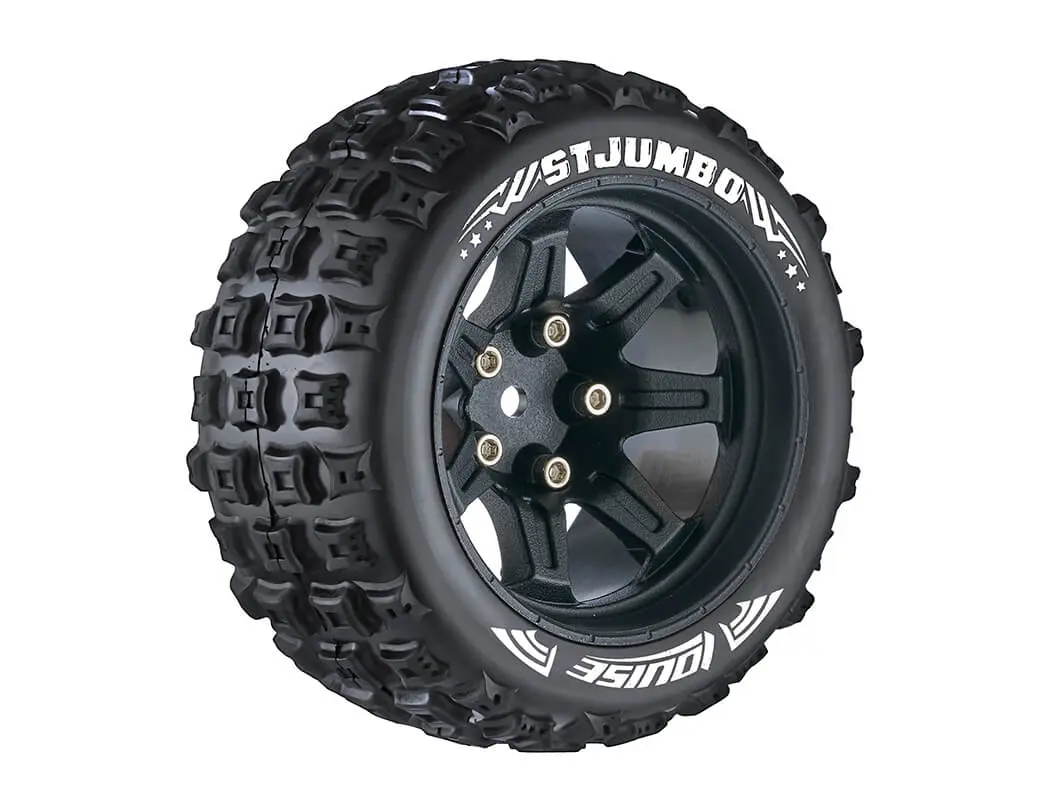 Louise Rc St-Jumbo 1/10 Soft Hex 14mm Black Arrma Granite 4 – view 2