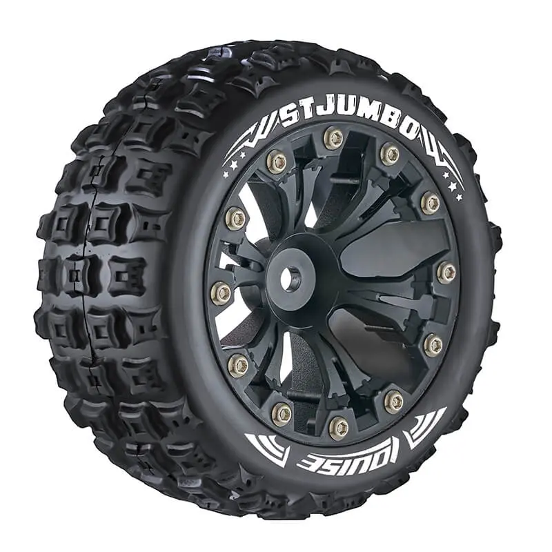 Louise Rc St-Jumbo 1/10 Soft 0 Offset Black Ep Stampede 2w