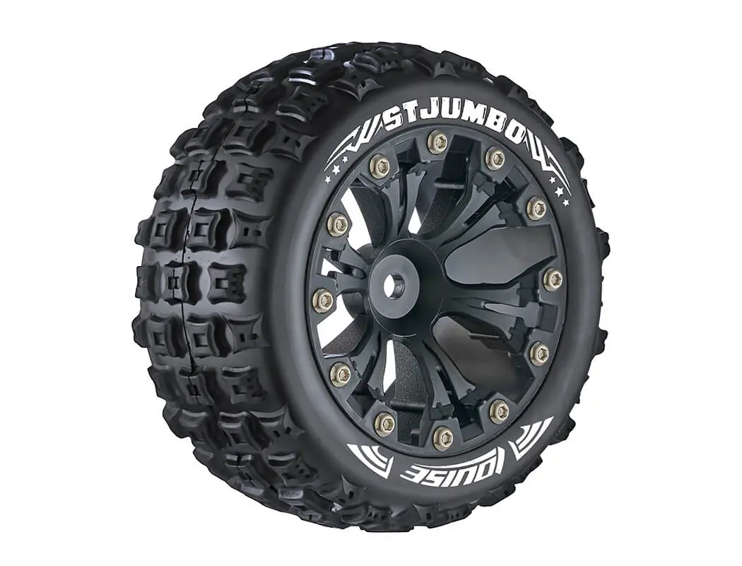 Louise Rc St-Jumbo 1/10 Soft 0 Offset Black Ep Stampede 2w – view 2