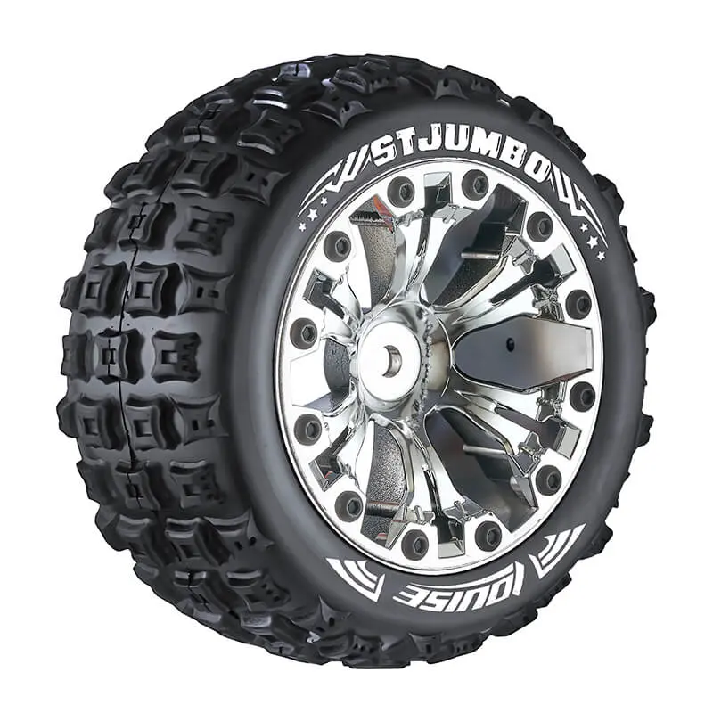 Louise Rc St-Jumbo 1/10 Soft 0 Offset Chrome Ep Stampede 2w