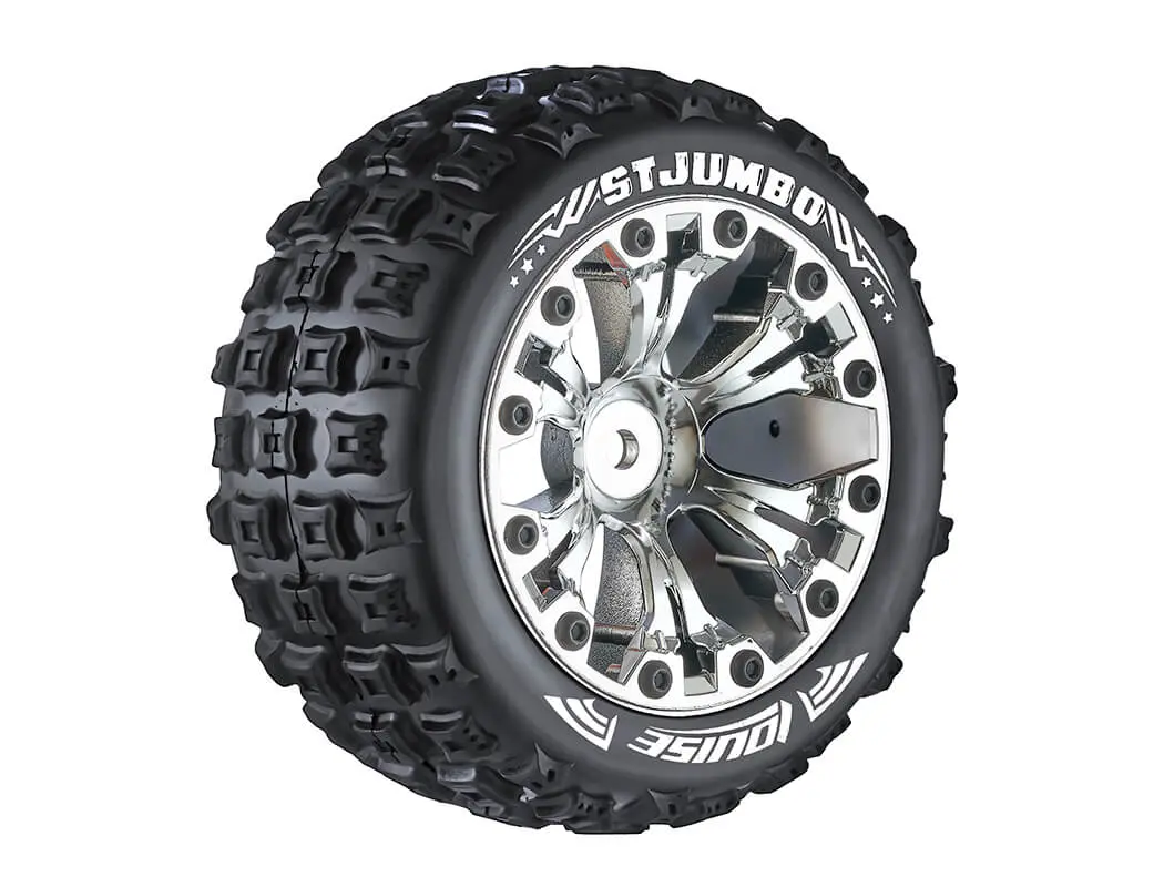 Louise Rc St-Jumbo 1/10 Soft 0 Offset Chrome Ep Stampede 2w – view 2