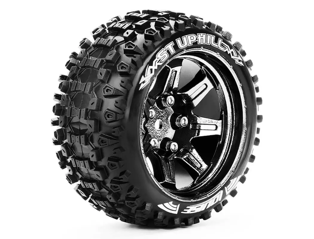 Louise Rc St-Uphill 1/10 Soft Hex 14mm Black Chrome Arrma G – view 2