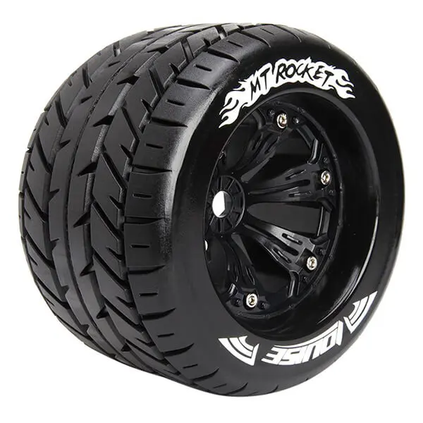 Louise Rc Mt-Rocket 1/8 Sport 1/2 Offset Black Ep E-Revo Fr