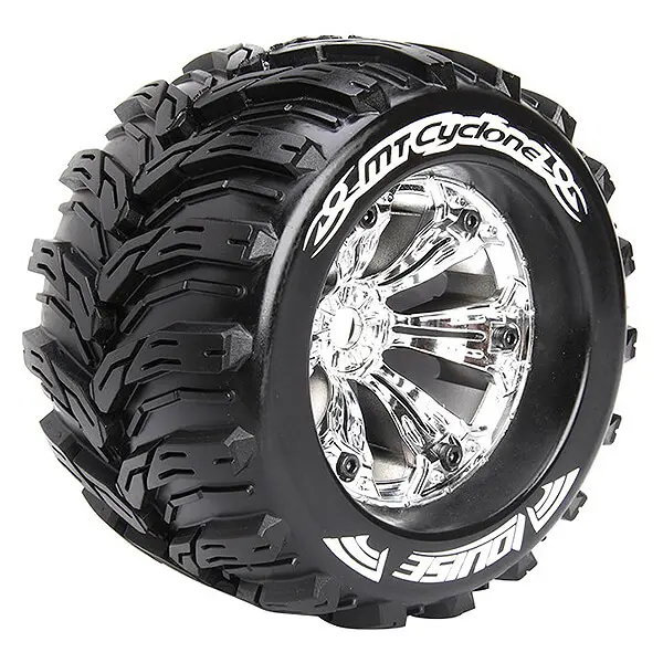 Louise Rc Mt-Cyclone 1/8 Sport 1/2 Offset Chrome Ep E-Revo