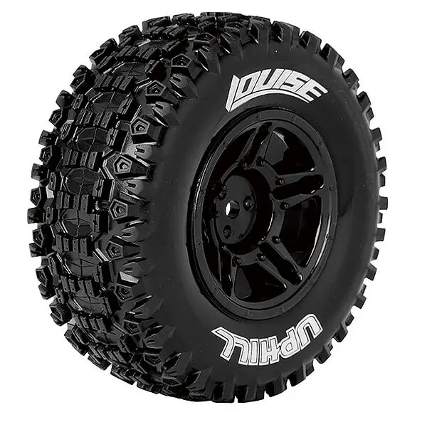 Louise Rc Sc-Uphill 1/10 Rr Soft Slash Rr , Slash 4*4 F/R Black
