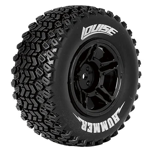 Louise Rc Sc-Hummer 1/10 Rr Soft Slash Rr , Slash 4*4 F/R Black