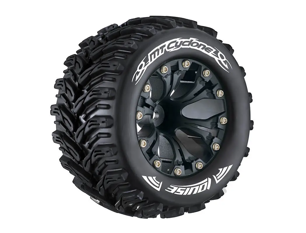 Louise Rc Mt-Cyclone 1/10 Soft 1/2 Offset Black Gp Jato 2wd – view 2