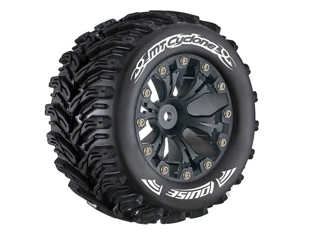 Louise Rc Mt-Cyclone 1/10 Soft 0 Offset Black Ep Stampede – view 2