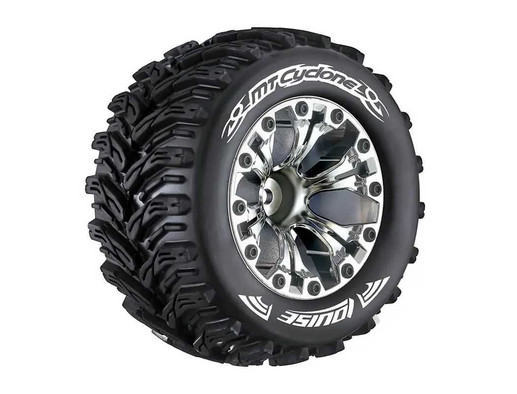 Louise Rc Mt-Cyclone 1/10 Soft 1/2 Offset Chrome Gp Jato 2w – view 2