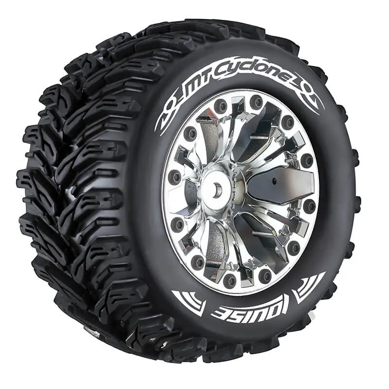 Louise Rc Mt-Cyclone 1/10 Soft 0 Offset Chrome Ep Stampede