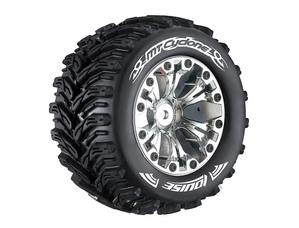 Louise Rc Mt-Cyclone 1/10 Soft 0 Offset Chrome Ep Stampede – view 2