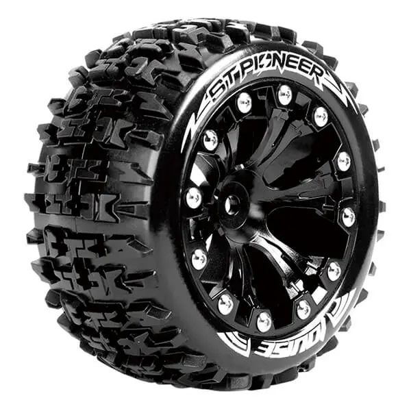 Louise Rc St-Pioneer 1/10 Soft Bearing Black Gp Jato 2wd F