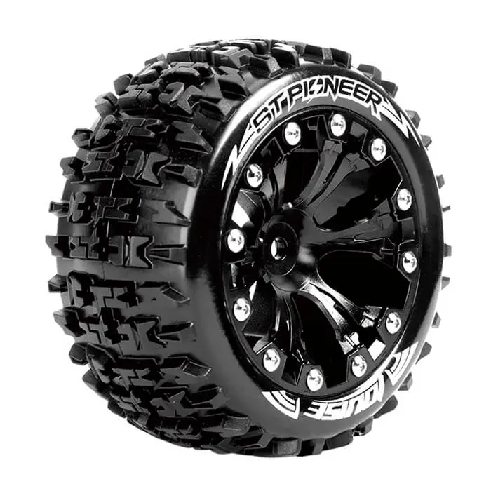Louise Rc St-Pioneer 1/10 Soft Hex 14mm Black Arrma Granite – view 3