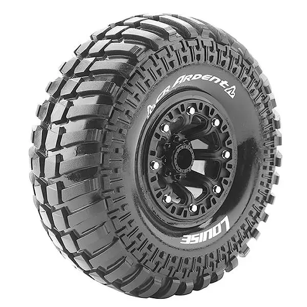 Louise Rc Cr-Ardent 1/10 2.2 Super Soft Black Hex 12mm
