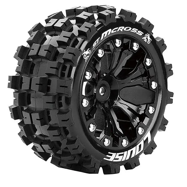 Louise Rc St-McRoss 1/10 Soft Bearing Black Gp Jato 2wd Fr