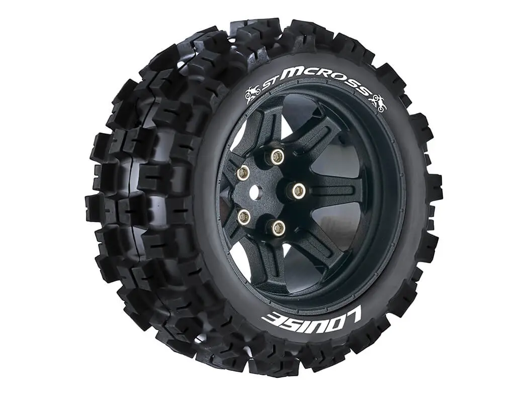 Louise Rc St-McRoss 1/10 Soft Hex 14mm Black Arrma Granite – view 2